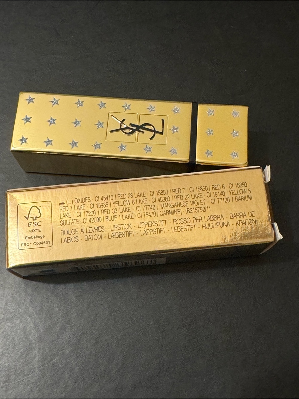 BNIB YSL Rouge Pur Couture 2019 High On Stars 98 Rosewood Star - Collector - Picture 13 of 15